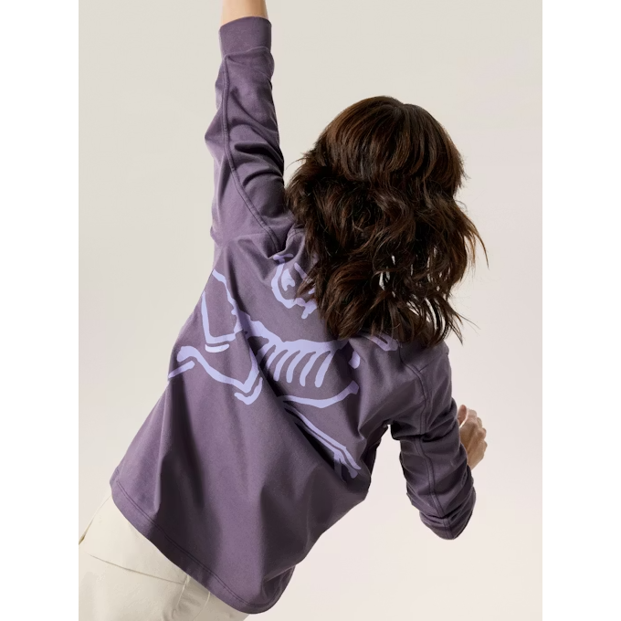 Arc'teryx Women's Kragg Cotton Bird Crew Neck Shirt LS