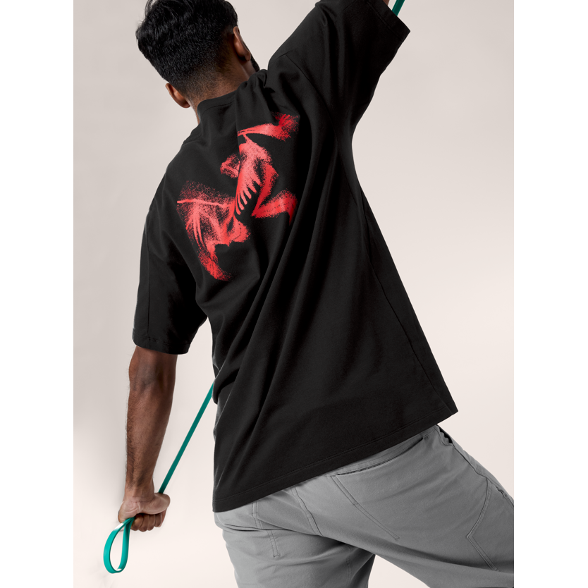 Arc'teryx Men's Kragg SL Cotton Blurred Bird Shirt SS