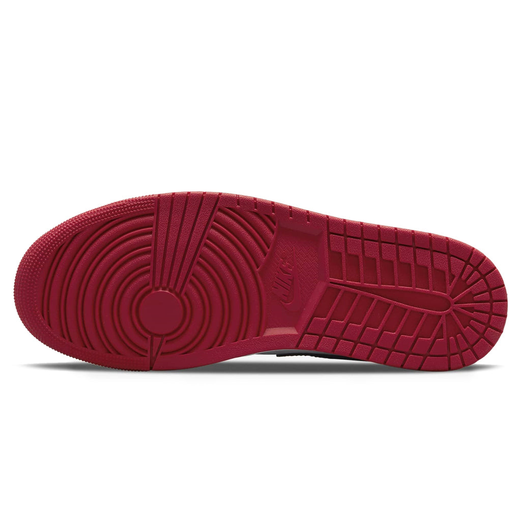 Air Jordan 1 Low Bred Toe Sneakers - Red