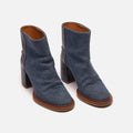 Chloe Denim Heeled Boots
