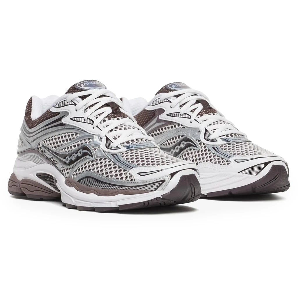 Saucony Progrid Omni 9 Silver Brown Sneakers
