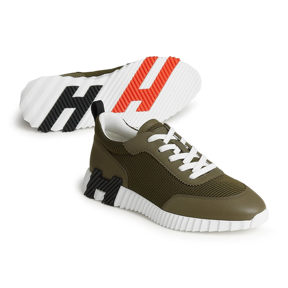 Hermes Paris Hermès Paris Bouncing Sneaker Tundra Green