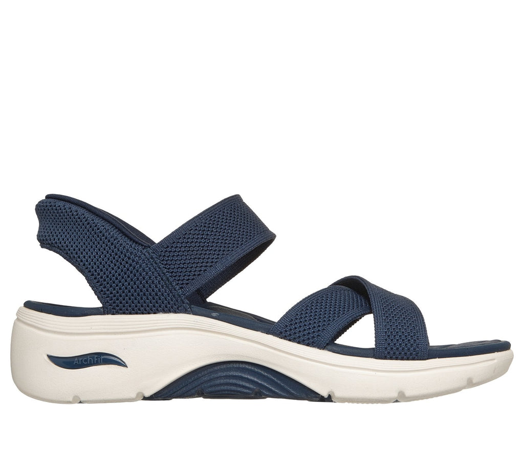 Skechers Slip-ins: GO WALK Arch Fit 2.0 Sandal - Francesca, NAVY
